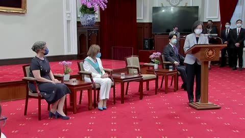Taiwan Will Not Back Down From Military Threats: President Tsai