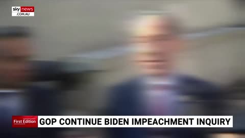 James Biden In Impeachment Testimony Denies His Brother Joe Biden Was Involved