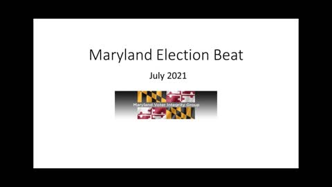 Maryland needs transparent elections - with Seth Keshel