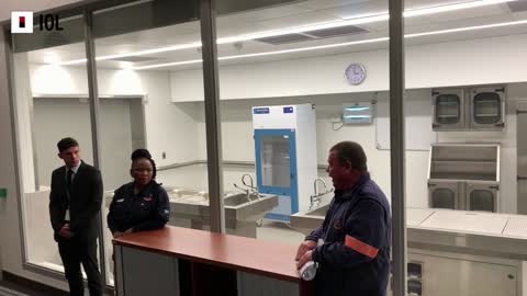 Dr Nomafrench Mbombo Visits Observatory Forensic Pathology Institute