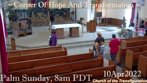 Transfiguration Church: 10Apr2022, Sunday 8am Mass