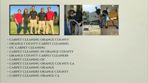 carpet cleaning orange county