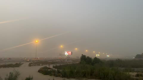 dusty weather