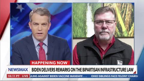 Rep. Crawford talks BIF and Biden Administration's COVID Response with John Bachman Now (Newsmax)