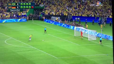 Neymar goal (penalty) vs Germany