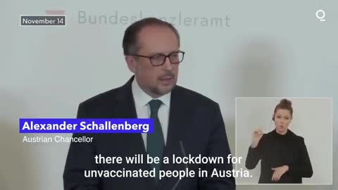 Austria Initiates Lockdowns for Unvaccinated