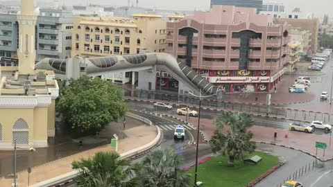 Its Raining in Dubai