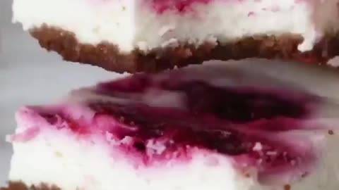 How to make Cranberry Swirl Chessecake Squares