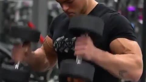 treino pesado, exercicio para o biceps