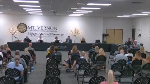 Mount Vernon School Board Meeting (Covid)