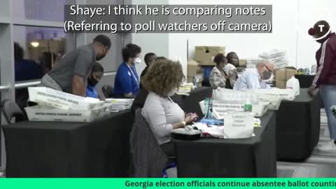 Fulton County, Georgia Election Fraud Captured on Video. 2020 presidential election