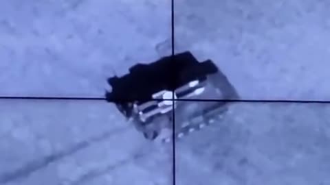 the #Ukrainian drone - Bayraktar (Made in Turkey) destroying the #Russian BUK-M2 Telar