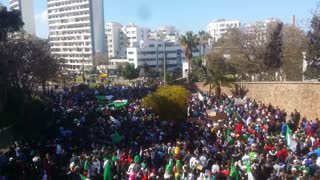 Protest March Fills Algerian Street