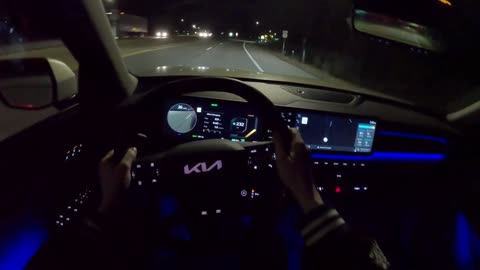 2024 Kia EV9 Land - POV Night Drive