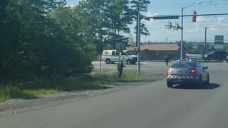 Police in Pennsylvania Chase After Truck