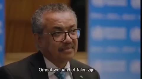 Terrorist Tedros Not Vaccinated