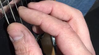 Using Right Hand Thumb To Play Only One String