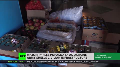 LPR’s Popasnaya in ruins as Ukrainian artillery shells civilian infrastructure RT