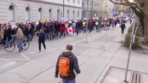 The People of Augsburg March for Freedom