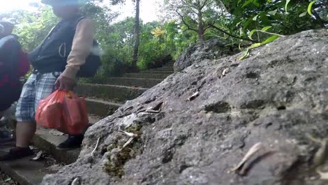 TOWING FALLS The Slippery Falls SABLAN, BENGUET, Philippines