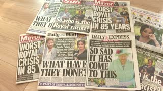 'Worst Royal crisis in 85 years' - UK tabloids react to Harry & Meghan interview