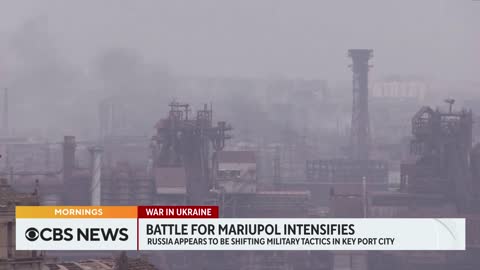 Russia shifts military operations in port city of Mariupol, Ukraine