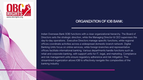 Indian overseas Bank(IOB)-Senior Manager recruitment process