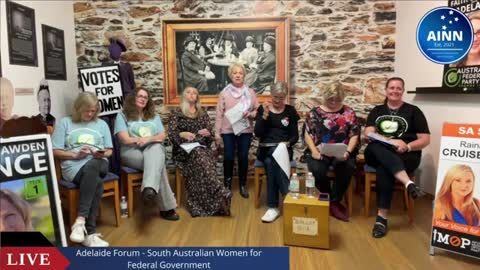 Election 2022 Panel Discussion: 6 Strong South Australian Women