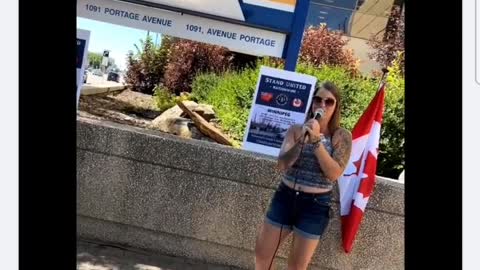 RCMP Winnipeg, MB: Stand United Serving The Evidence Rally