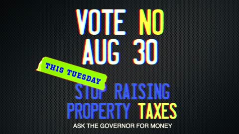VOTE NO | This Tuesday 8/30