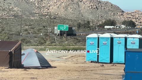Anthony Aguero on the border