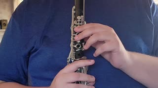First attempt to clarinet