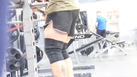 442 lbs Hatfield squats