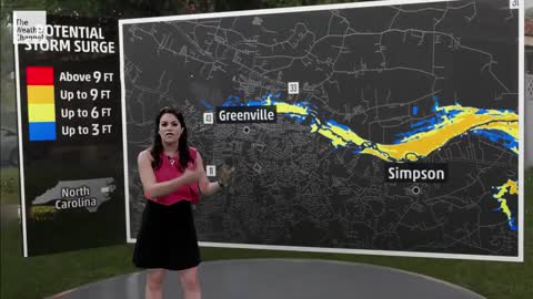 Stunning Visual Gives Example of 9FT Storm Surge! This Is Scary!