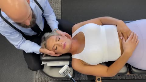 NECK EXPLOSION *SHE CAN'T TURN HER HEAD* ASMR Chiropractic Deep CRUNCHES For Relaxing.