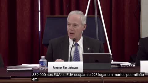 Audiência com senador Ron Johnson e inúmeros profissionais