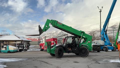 Telehandler Forklift 2015 JCB 510-56 4x4x4 10,000 LB 56' Reach Diesel Telescopic Fork Lift