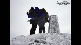 Ben Nevis on the Summit, New Year's Day 2016 By Terrence Houlahan