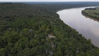 Hoosier National Forest / Buzzard's Roost Campground / DJI Mavic Air 2 Drone Circle