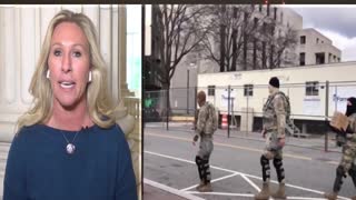 Tipping Point - Marjorie Taylor Greene Responds to Guam Rep. Marching Nat. Guard to Her Office