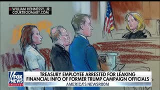 Treasury official arrested for leaking Trump campaign docs