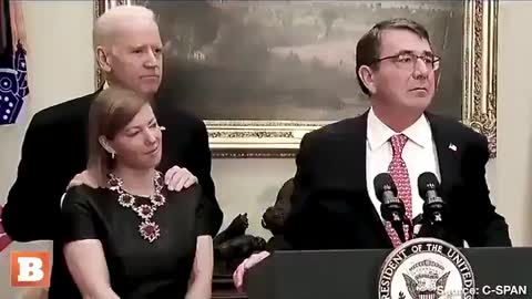 Joe Biden, the mad sniffer