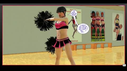 Man is Turned into a Female Cheerleader !!