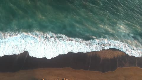 Waves Crashing The Shore