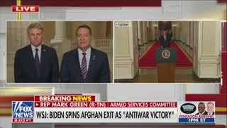 GOP Rep: As A Veteran, Biden's Dishonesty About Afghanistan Is "Infuriating"