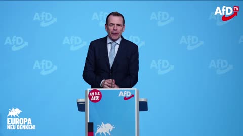 Harald Vilimsky (FPÖ) beim AfD-Wahlkampfauftakt zur Europawahl in Donaueschingen am 27. April 2024
