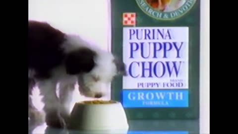 Purina Puppy Chow Dog Food Commercial (1993)