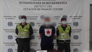 Capturan a la ‘Morza’ por homicidio en Bucaramanga