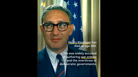 Breaking! Henry Kissinger, secretary of state to Richard Nixon, dies at 100