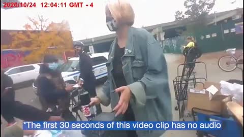NYPD Body Cam: PPE Gets Removed From Early Voting Site in Brooklyn
